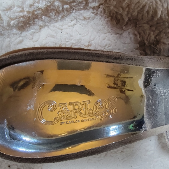 Carlos by Carlos Santana Women's Deandra Heeled color Lt Doe size 9.5 - Picture 7 of 11